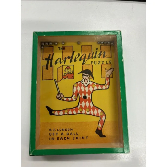 Other - The Harlequin Dexterity Game By R.J.London, 1950's